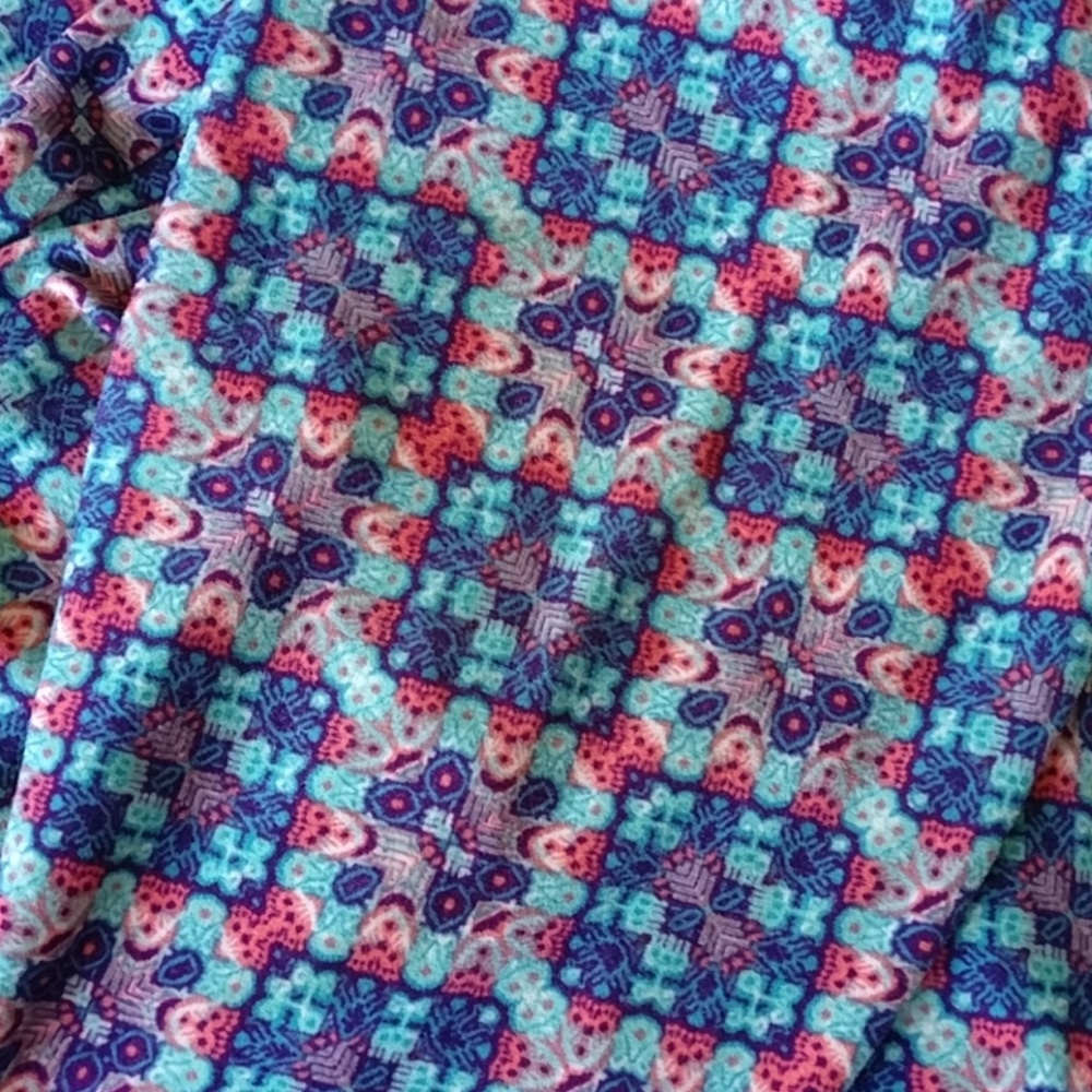 Purples and Blues Lularoe TC Leggings